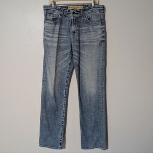 Big Star Voyager Straight Relaxed Blue Jeans 33R